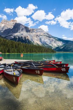 wolverxne:  Canoes, Canada - (by Thomas