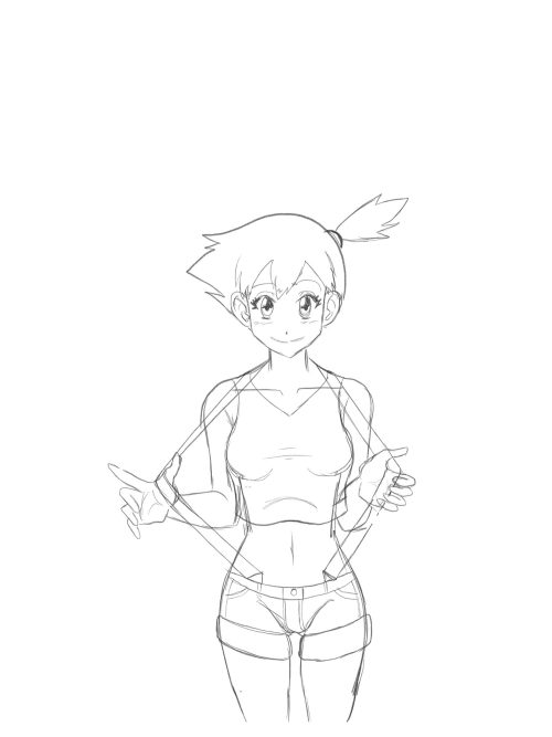 Misty Waterflower, a Pokemon trainer, is also the prestigious gym leader at Cerulean City. Her speci