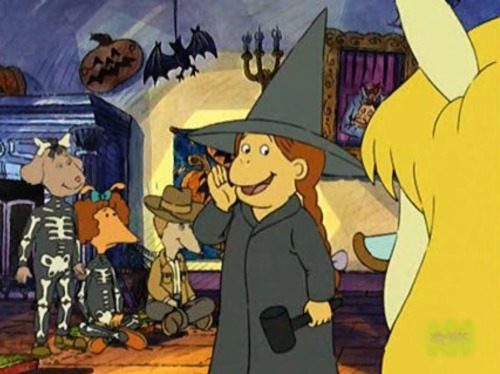 you know prunella wants to cut fern for wearing the same costume as her