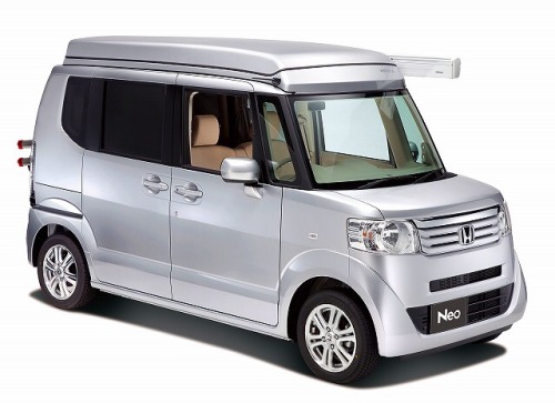 smallandtinyhomeideas:N-BOX Neo | Honda kei camper conversion • via whitehousecamper