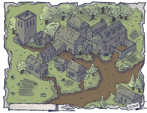 dungeonsandcartoons: 466 Small Village