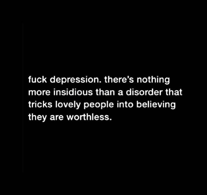 peony911:soberscientistlife:fuck depressionYep!  FUCK depression!  🖕🏻🖕🏻