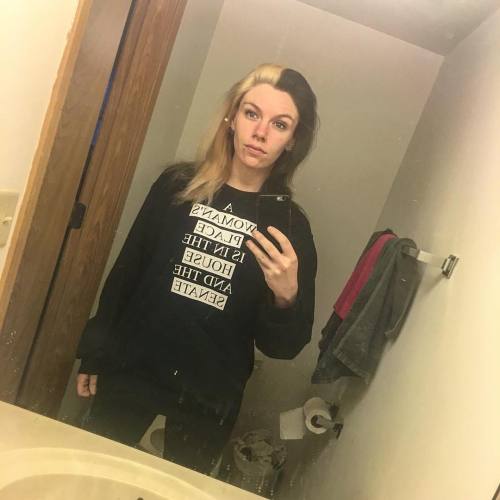 mjk0026:  •A Woman’s Place is in the House and the Senate• I don’t care if it’s backwards; the message is still relevant. 💁🏼💋💪🏻