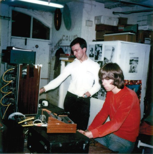 postpunkindustrial:Peter Christopherson and Chris Carter / Throbbing Gristle