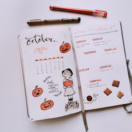 nerdastically: 18.10.2019 fridayoctober spread!  autumn is easily my favorite season, i love th