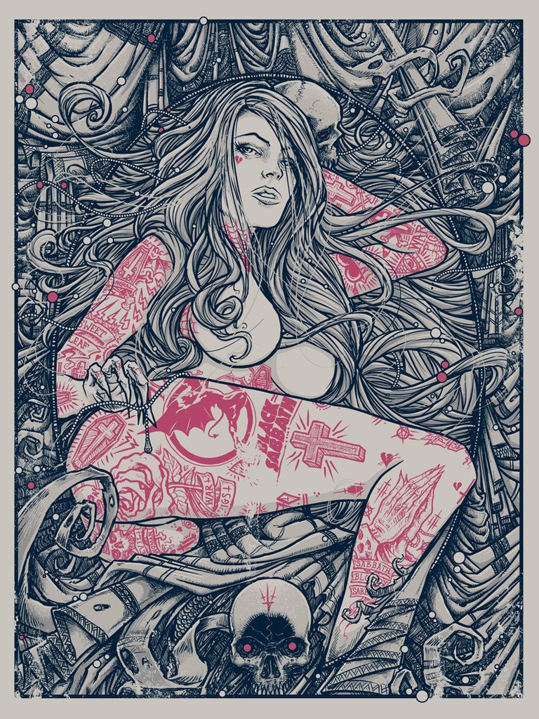 xombiedirge:  Illustrations by GODMACHINE / Tumblr / Blog / Store New screen