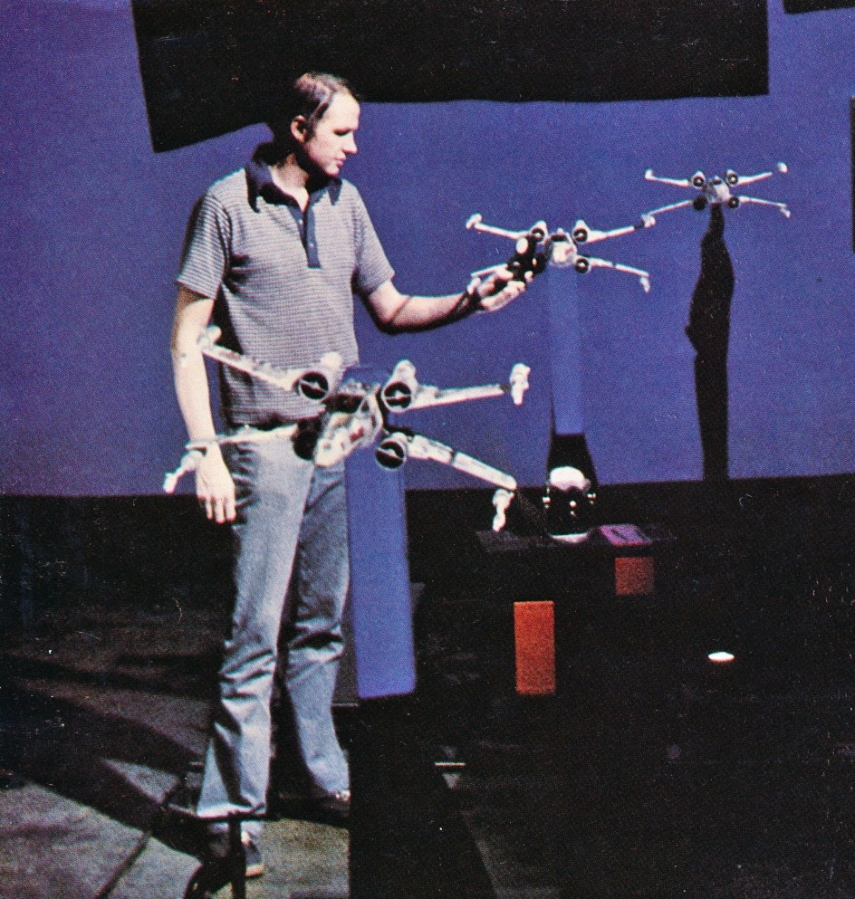 martinlkennedy:  Behind the scenes Star Wars shots from Cinefantastique magazine