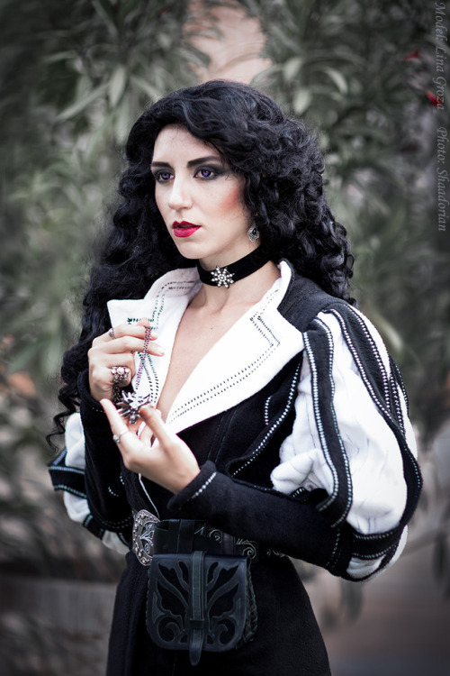 Photoshoot based on LARP “The Witcher. Toussaint. 2017”Part IIIMe - Yennefer, my costume