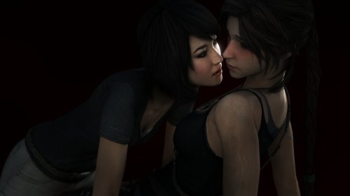 eric-coldfire: geekearth: Lara x Sam - Tomb Raider (1.&amp;3.Vabanes, 4.Lyssa Nivans, 5.Ygure, 6
