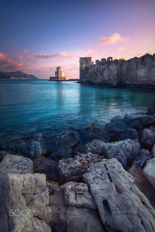 Methoni&rsquo;s venetian fortress, Greece by Makis Bitos.