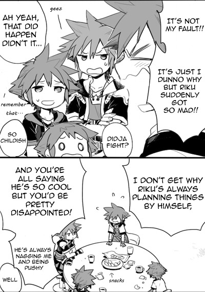 hoshinotabi:  Sora Part of RaS’s small comic they put up on pixiv the other day