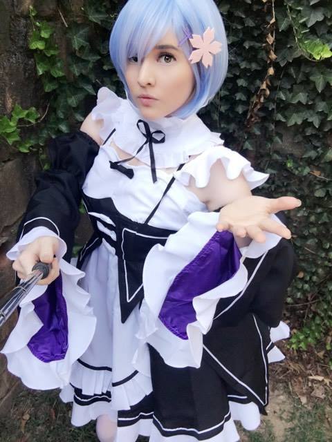 nsfwfoxydenofficial: “My heart belongs to you Subaru-kun” <3 (The seductive side of Rem.) Tried on Rem and I love this cosplay! Thanks so much to the awesome gifter.   I plan to do better make-up and make her correct headband soon for actual shoots.