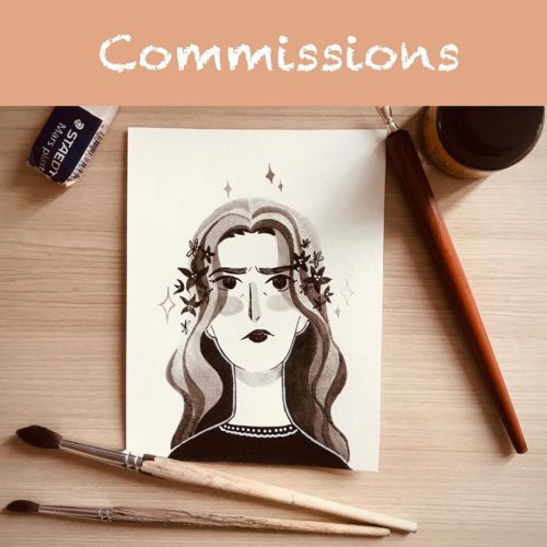 ✨Commissions open✨ Swipe for infos. . . #commissionsopen #commission #traditionalart #chineseink #