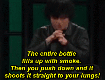 patience409:  Billie Joe Armstrong explaining how to get stoned using gravity bong.
