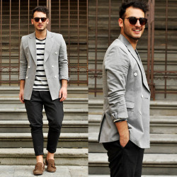 guillehg:  GREY BLAZER (by Lorenzo Liverani)