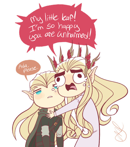 toonzelda99: I saw desolation of smaug yesterday, so of course I had to draw ridiculous fanart. :-&a