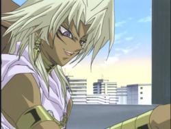 thewittyphantom:Marik’s hair looks a lot like Yami Marik’s in that shot o.o