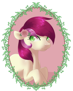 bubblepopmod:  Roseluck and Fluttershy Portraits!Roseluck