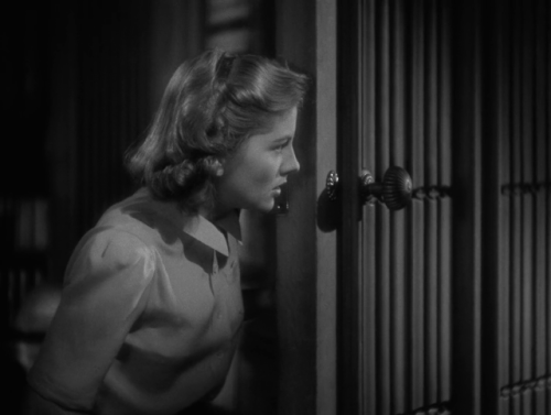 Rebecca, dir. Alfred Hitchcock, 1940Joan Fontaine and a dog