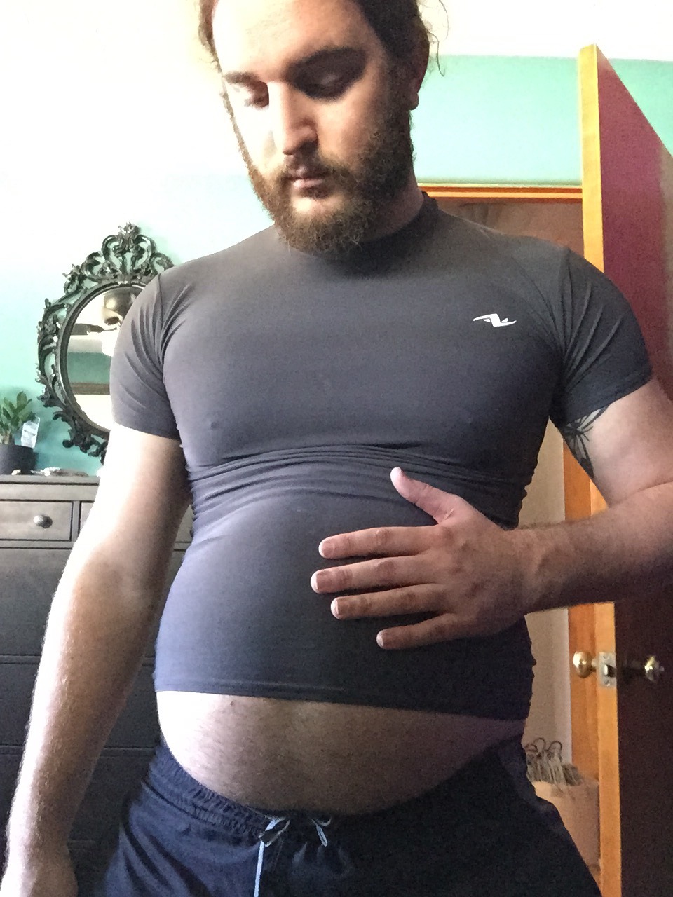 ballbelly:  losemybreath4444:  This use to fit….  What’s wrong with it? I think