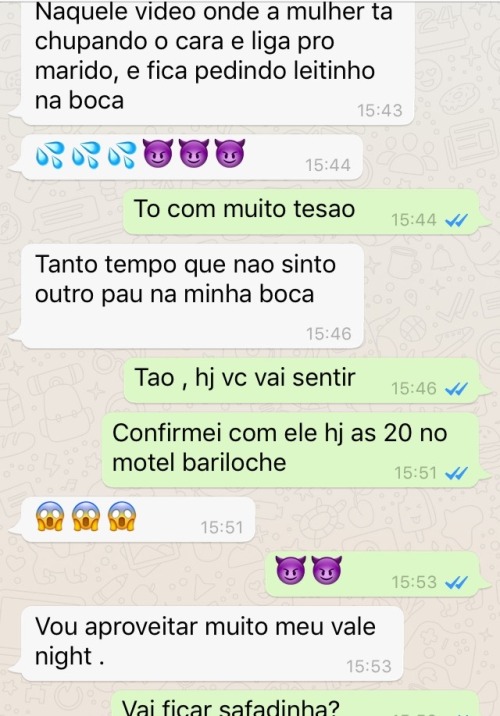 corno-da-mo:fodeminhanamorada:maridomanso:cornodabaixinha:Papo top do marido com a esposaAdoroadoooo
