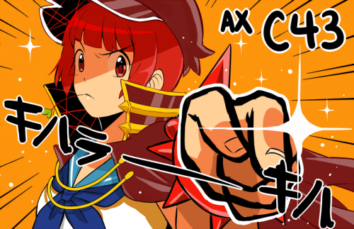 Hiya!! Long time no see but i’ll be tabling at AX C43 with my partners-in-crime Cindy and Mirr