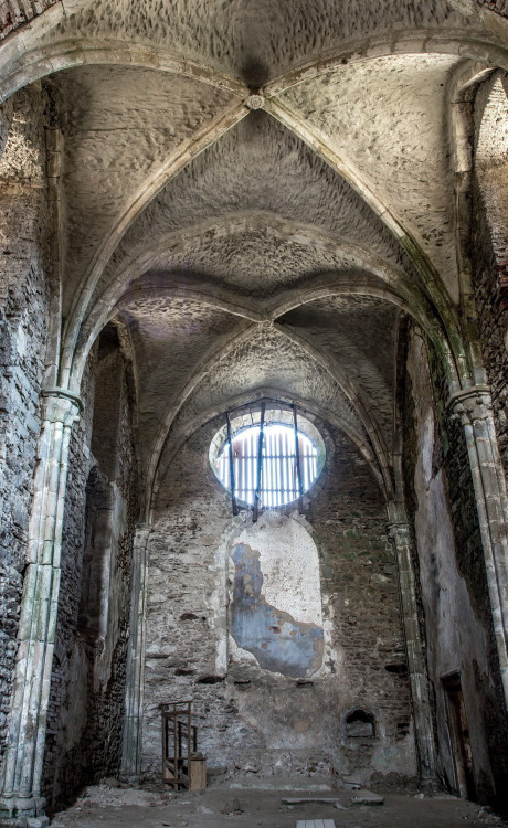 Abandoned Augustinian monastery, Pivoň (est. 1149) [x]&gt; Photo: Jitka Marková.