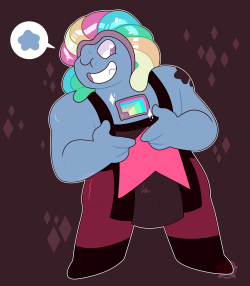 diadraws:  ive never drawn bismuth before, so i decided to fix that since shes so darn cool  