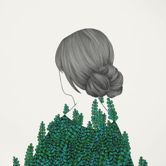 rosewong:  Change ‘ Rose Wong graphite and acrylic on mylar My pieces for the