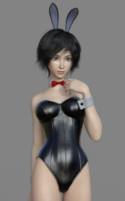 Bunny Girl for G3F (.DUF) include: Bunny Girl Body Bunny Girl