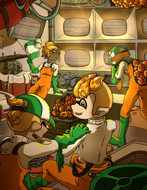 My piece for the @salmonrunzineI’m&hellip;.. late it was lots of fun doh, working with so many talen