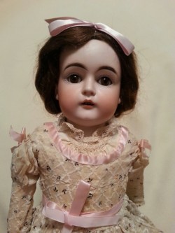 hazedolly:  A pretty antique bisque doll