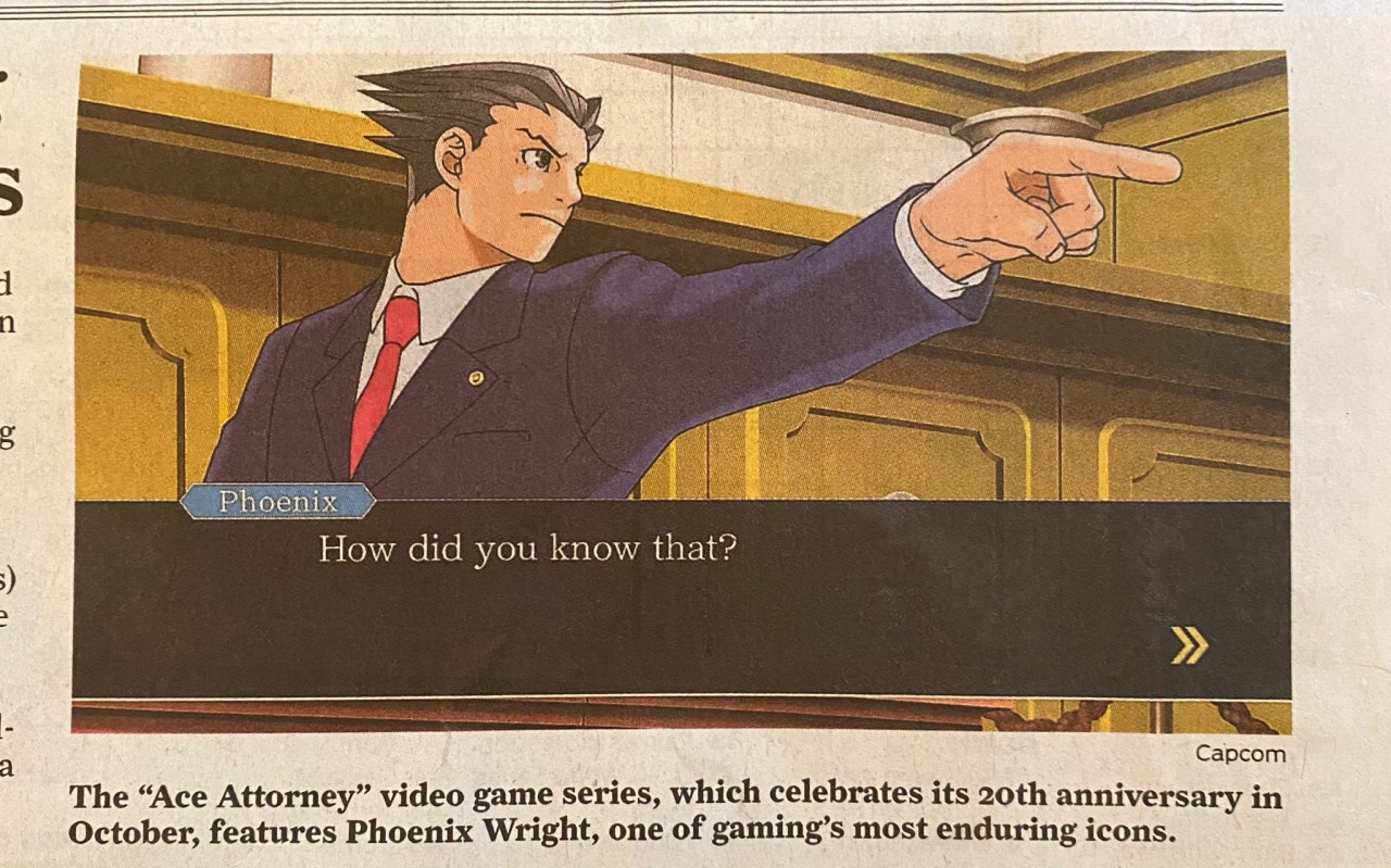 Phoenix Wright: Ace Attorney' gave me an enduring love for