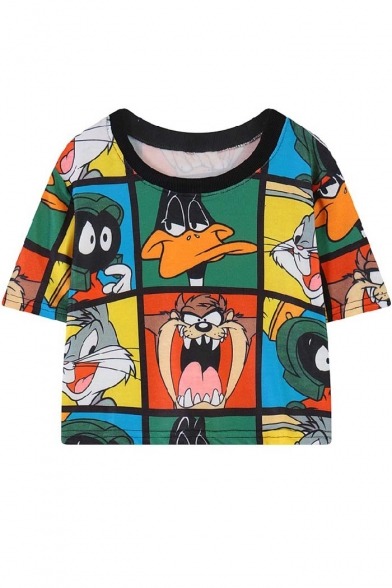 sneakysnorkel:  Fashion Tops. oil paiting  \  alien  \  print cat  \  letters  \  cat alien  \  stripes  \  cat 