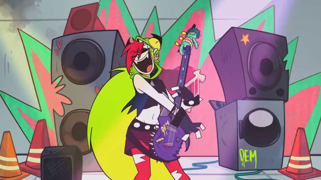 themalteser:Screenshots of Demencia from Villainous.