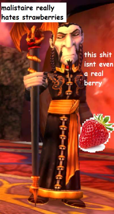 w101cracktheories:malistaire really hates strawberries