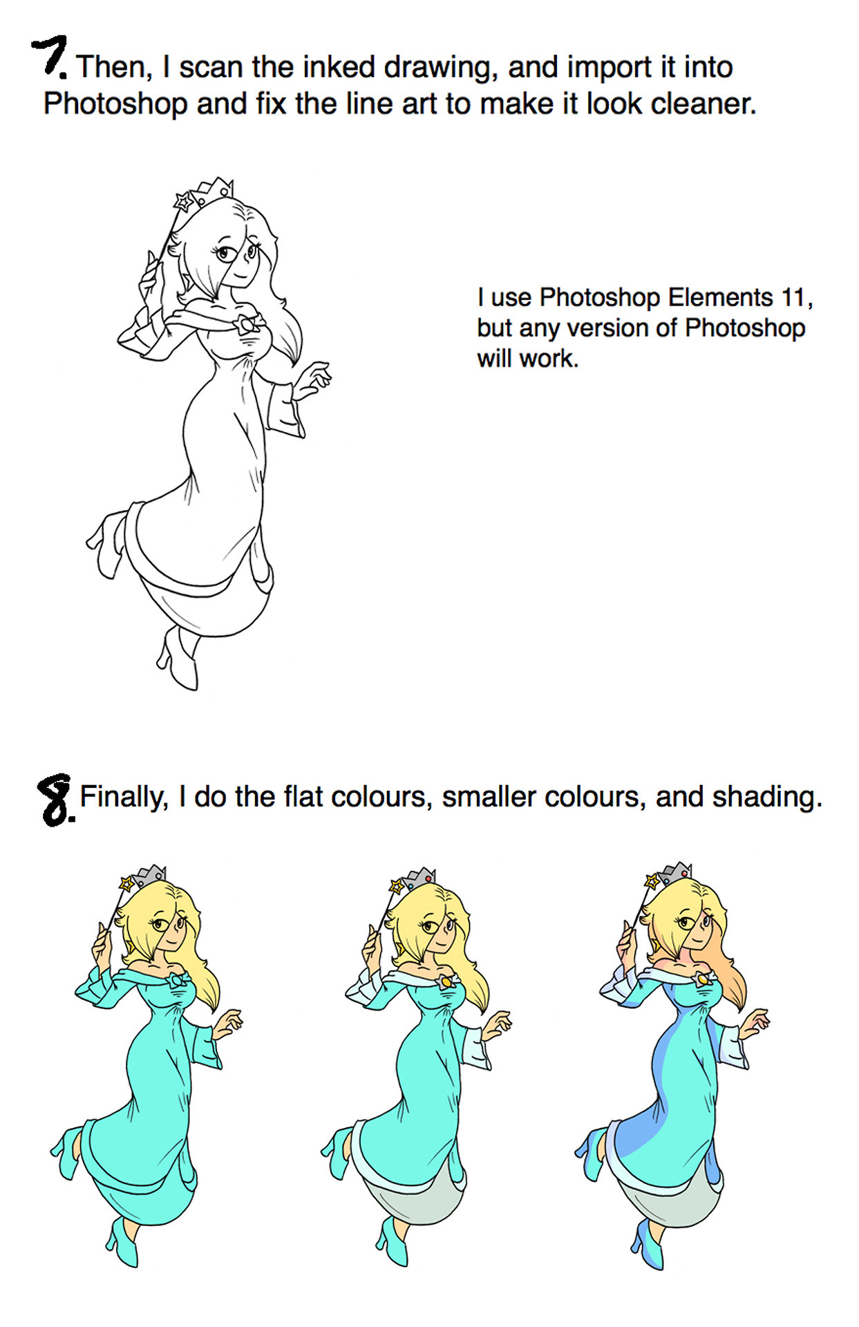 Here&rsquo;s a little tutorial I put together to explain my drawing process.