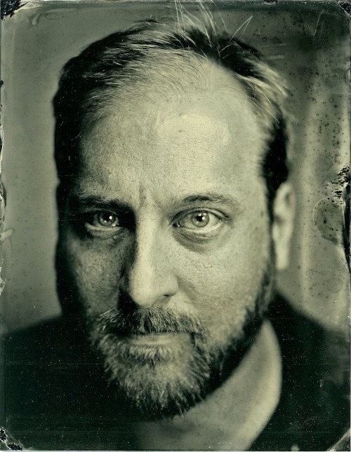 brookelabrie: Matthew Scherfenberg // my love in wetplate 4x5 tintype © brookelabrie  He’s really grown to love this portrait and said its the best picture of him ever. Which is really flattering because he never likes any photos of himself. Anyway,