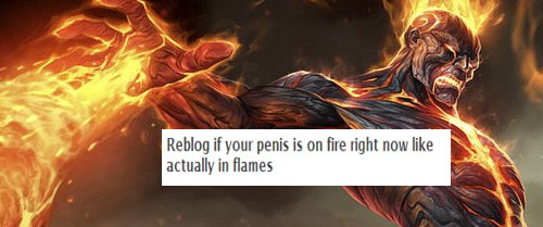 theladyems:  2/2 Text post meme meets League. (1)