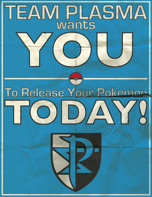 prophet-0f-fluff:puff-to-tuff:All the Pokemon Evil Team Recruitment Posters. Now with Team Flare. En