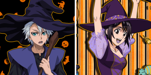 flare-flare:Happy Halloween!!2018 Halloween characters from Bleach Bankai Battle.