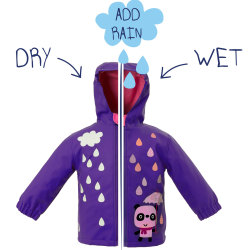 sosuperawesome:  Colour changing rainwear by SquidLondon on Etsy