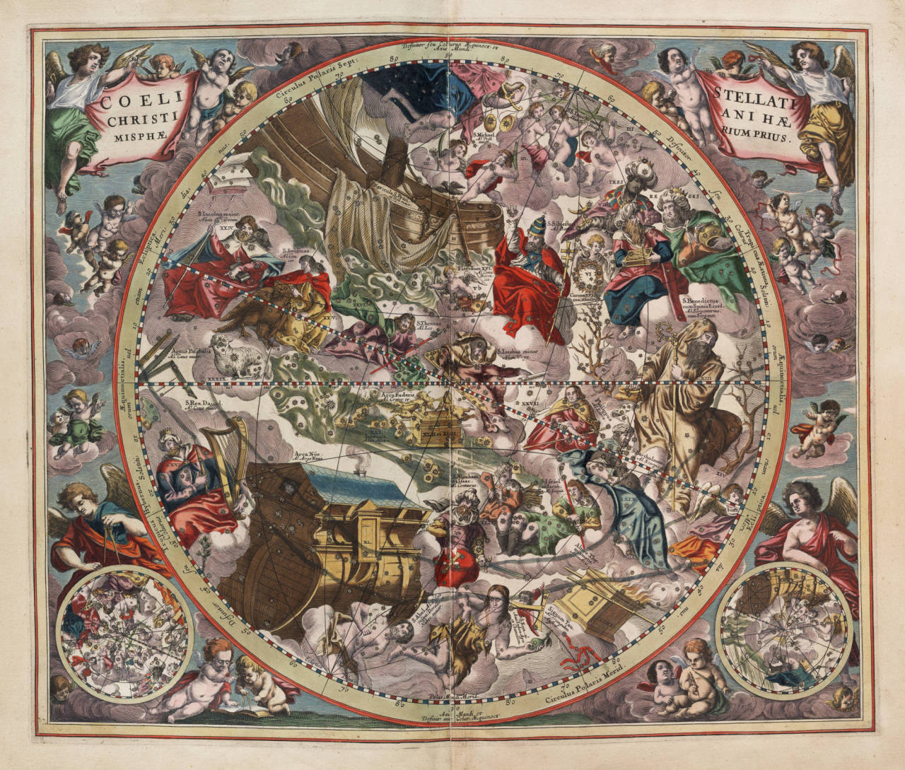 lindahall:  Plates from Harmonia Macrocosmica, by Andreas Cellarius, 1661.