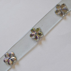 nymphetfashion:  PVC Holographic Flower Or Woven Holographic Choker