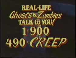 thirtytwoelvismovies:Late-nite 1-900 ad, late 1980s. 