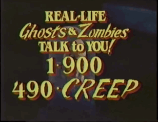 thirtytwoelvismovies:Late-nite 1-900 ad, late 1980s. 