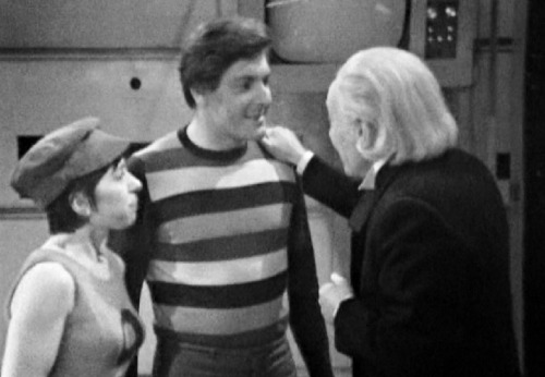 unwillingadventurer:The First Doctor and his companionsHeroic space pilot Steven Taylor