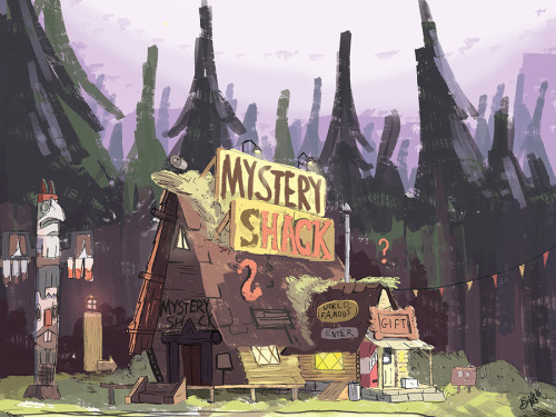 creepylittlebeast:Mystery Shack!