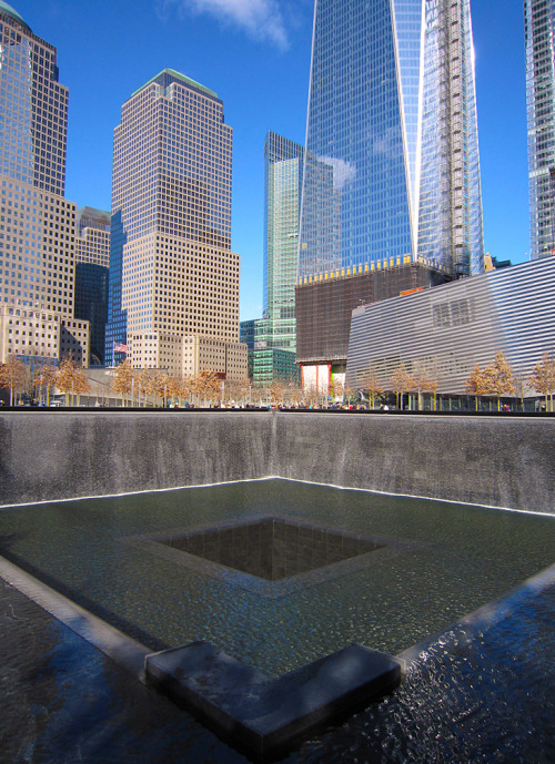 The beautiful 9/11 Memorial.