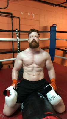 crazyredheadedgirl:New pics from Sheamus